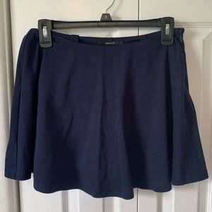 Navy Blue Skater Skirt